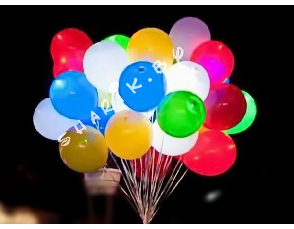 Мигающие шарики с гелием