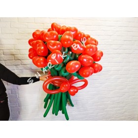 35 цветков из сердец