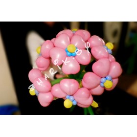 Букет из шаров сердец 7шт